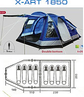 Палатка 4-8 местная Min X-Art 1850