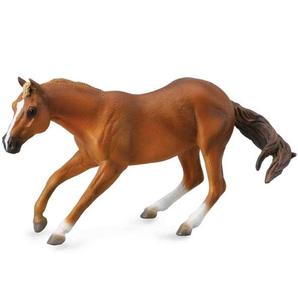 Collecta Фигурка Квартерхорс красно-коричневый