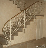 Кованные металлические перила