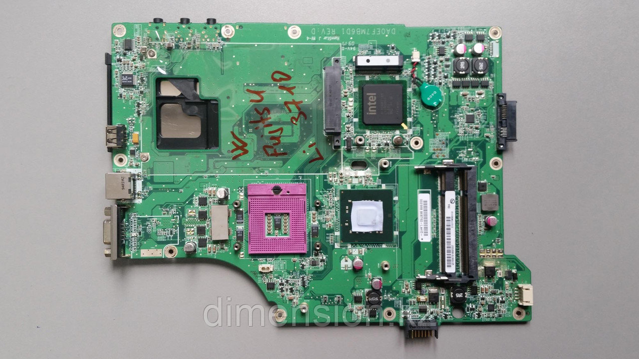 Материнская плата DA0EF7MB6D1 Rev. D Fujitsu Amilo Li 3710 3910