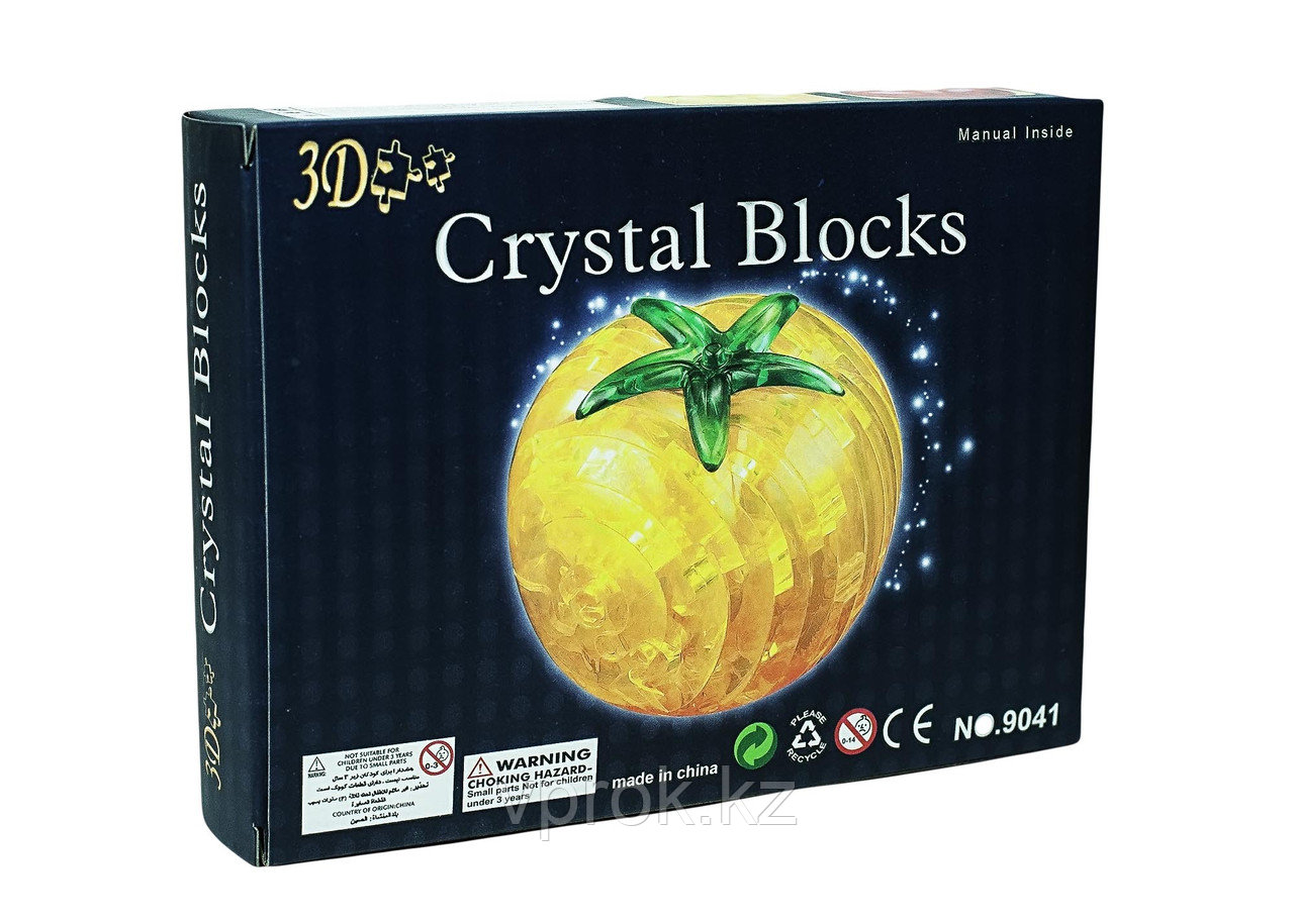 3d Crystal Puzzle головоломка "Помидор" - фото 1 - id-p26216382