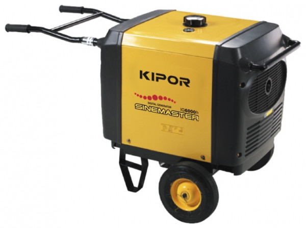 Генератор IG6000h KIPOR (Номинальная мощность: 5,5 кВт, Максимальная мощность: 5,5 кВА)