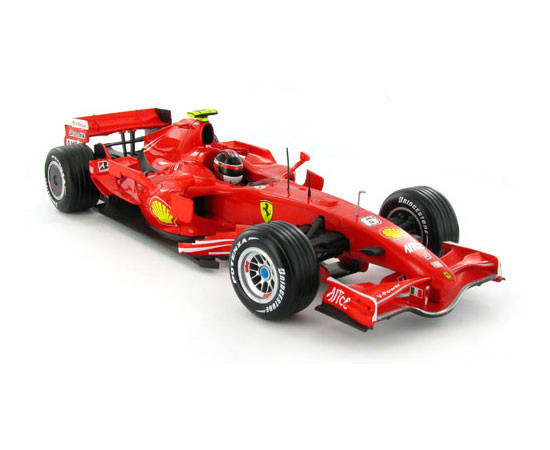 1/18 Hot Wheels Коллекционная машинка Ferrari Raikkonen 2007