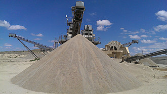 Отсев щебня фракции 0-5 (Отсев) с доставкой Акмолинская область Астана