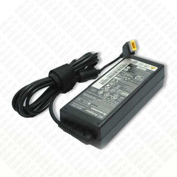 Блок питания для ноутбука Lenovo 20V 3.25A 65W (USB+pin) Прямоугольный