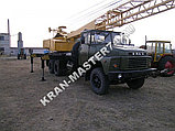 Автокран Ивановец КС-4562, грузоподъемностью 20 т, шасси КрАЗ-250, стрела 14 м, фото 2