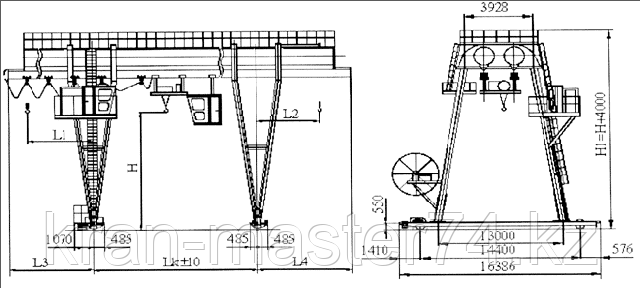 Кк 5. Кран козловой КК-К-12,5м-а4-у1. Кран козловой ККТ 12 5 технические характеристики. ККУ 12,5 кран козловой. Кран козловой ККС 12 5 технические характеристики.