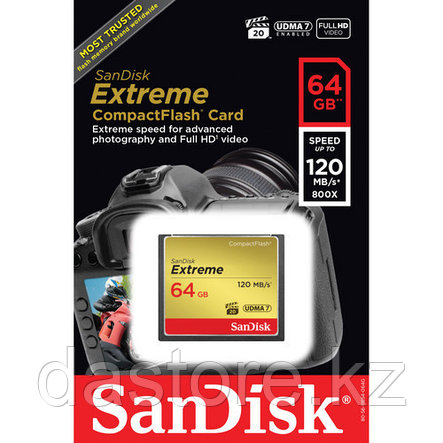 SanDisk Extreme CF 64Gb 120MB/s карта память, фото 2