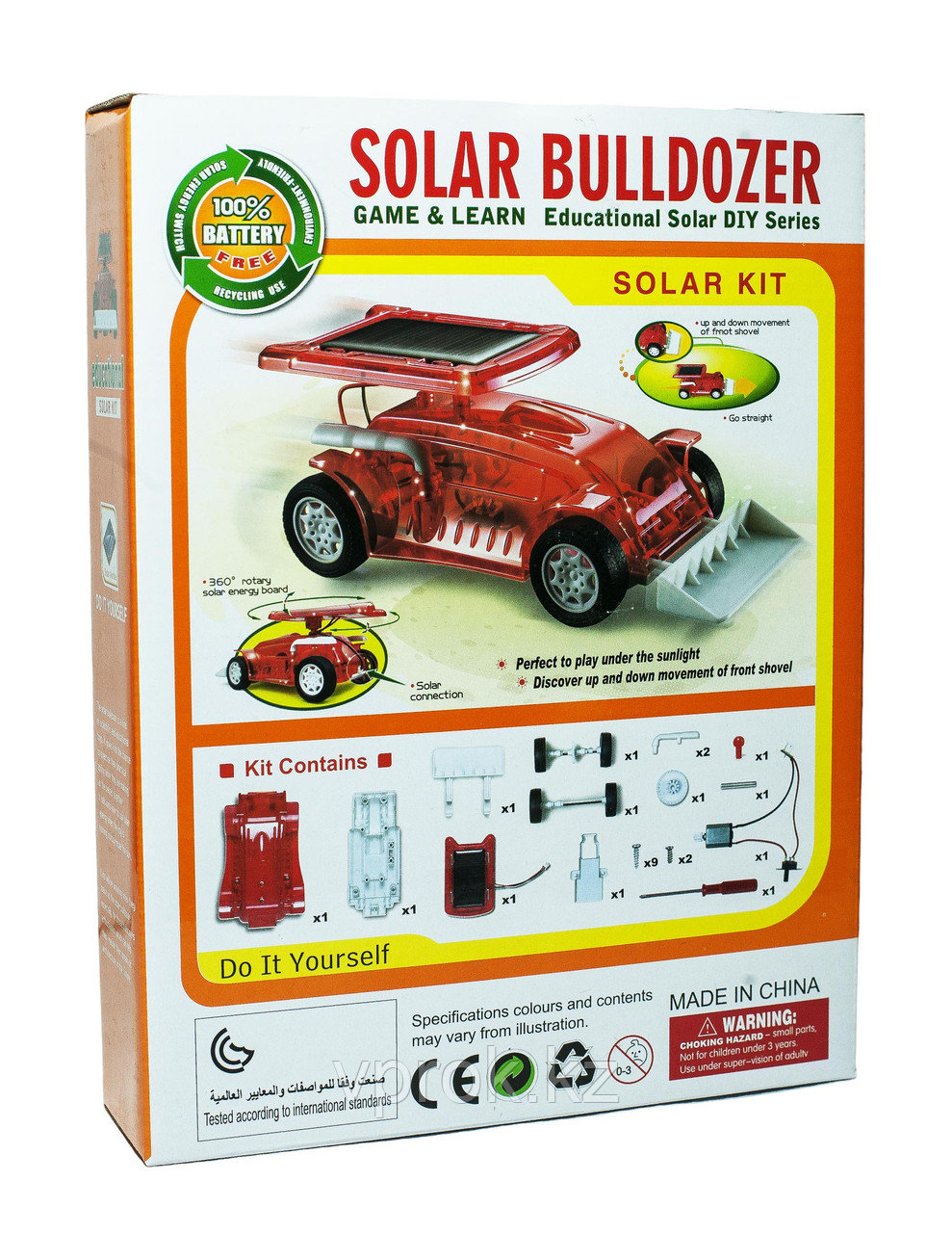 Конструктор "Бульдозер на солнечных батареях ("Solar Bulldozer")" - фото 2 - id-p26421980