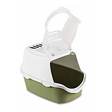 74293 Stefanplast Cathy Easy Clean, Био-туалет для кошек с угольным фильтром, 56*40*40см., фото 2