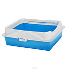 Zooexpress Rich, Рич, туалет с бортом на защелках, 41*30см