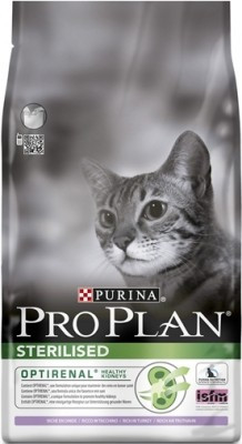 Pro Plan Sterilised Turkey, Про План для стерилизованных кошек с индейкой, уп. 3кг.
