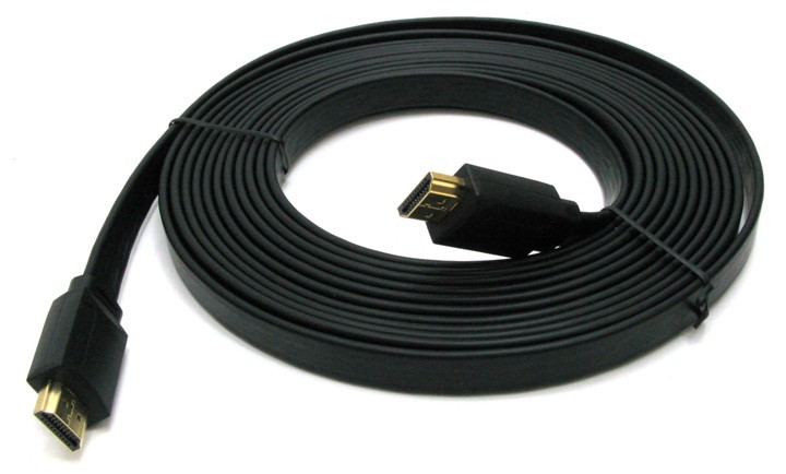 Кабель HDMI 5 метров v1.4 плоский