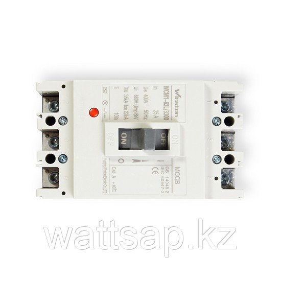 Автоматический выключатель, WINSTON, WCM1-63L 3P 25A - фото 2 - id-p26489410