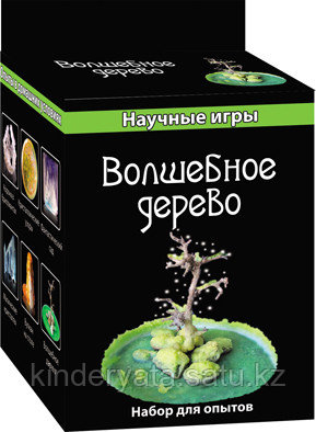 Научная мини-игра "Дерево в кристаллах"