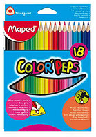 Карандаши цветные 18 цв MAPED