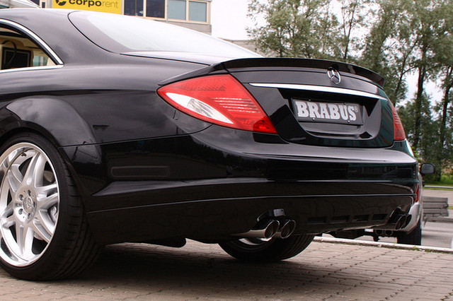 Спойлер Brabus на Mercedes Benz CL216 