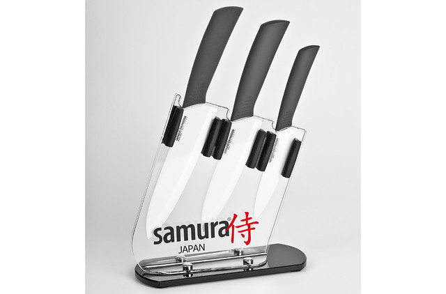 Подставка под 3 керамических ножа Samura Аксессуары - фото 4 - id-p954315