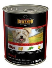 513505 BELCANDO Best Quality Meat, Белькандо влажный корм для собак с высококачественным мясом, банка 800 гр.