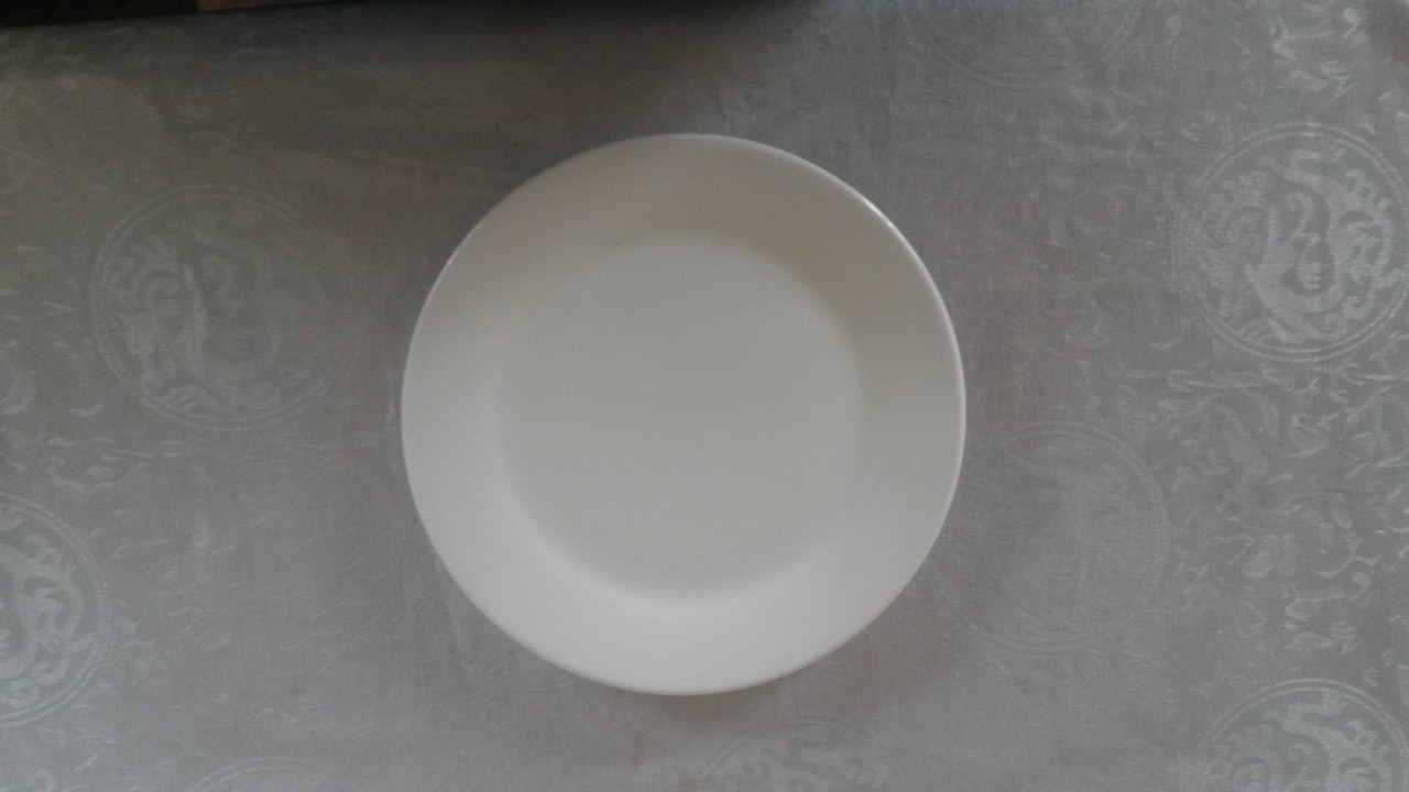 Тарелка пирожковая, белая, d-17cм