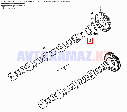 На КамАЗ 7482.1006036 - Корпус подшипника распределительного вала с втулкой в сборе, фото 3