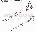 На КамАЗ 7482.1006036 - Корпус подшипника распределительного вала с втулкой в сборе, фото 10