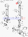 На КамАЗ 5320-1109384-01 - Колпак трубы воздухозаборника в сборе, фото 3
