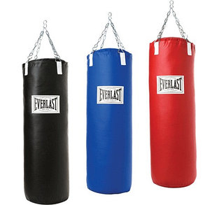 Боксерская груша Everlast кожа 100см, фото 2