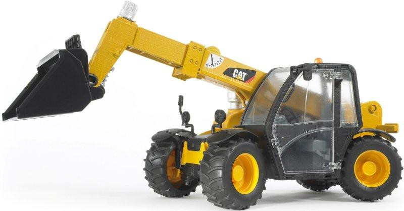 Bruder Игрушечный Погрузчик колесный CAT Telehandler с телескопическим ковшом (Брудер)