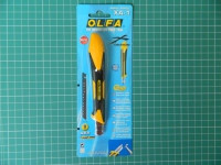 Нож OLFA "Standard Models" с выдвижным лезвием, с противоскользящим покрытием, автофиксатор, 9мм - фото 1 - id-p26861991