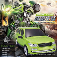 Радиоуправляемый робот Jia Qi TT651 трансформер (зеленый) 