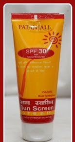 Крем солнцезащитный, Патанджали, SPF 30 (Sun screen cream,Patanjali), 50 гр - фото 1 - id-p30319848