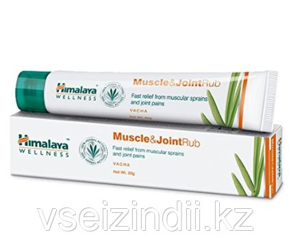 Крем Мускул, Гималаи (Muscle and Joint Rub, Himalaya), болеутоляющий крем для суставов, 20 гр