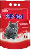 Pi-Pi-Bent Комкующийся наполнитель Пи-Пи-Бент Классик, пакет 3 кг
