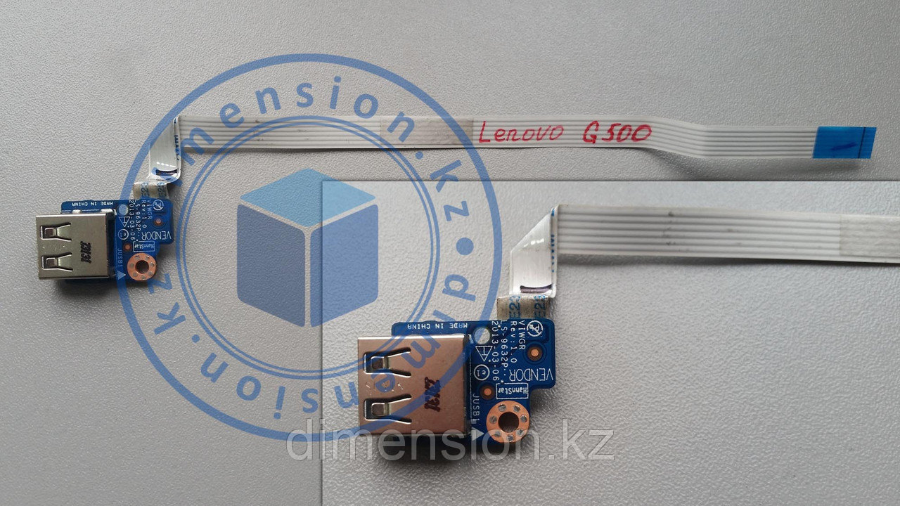 USB порт, плата, разъем lS-9632P LENOVO G500