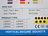 Сетевой Фильтр Sockets Vertical Secure 1, 5 метра, фото 3
