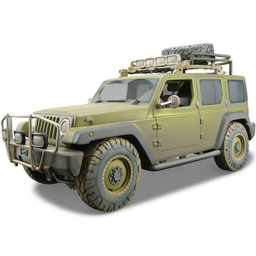 1/18 Maisto Коллекционная модель Jeep Rescue Concept, песчаный дрифт