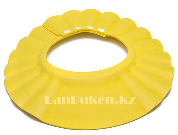 Шапочка козырек для купания детей желтая (чепчик для купания) - фото 1 - id-p26941329