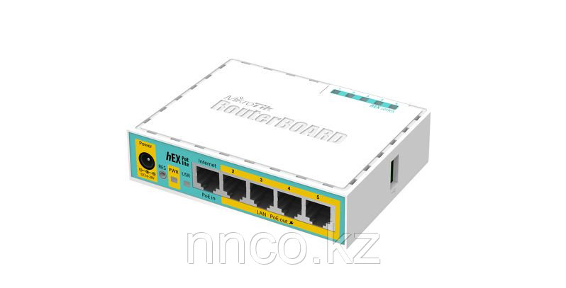 Маршрутизатор MikroTik hEX PoE Lite RB750UPr2 - фото 2 - id-p13203752