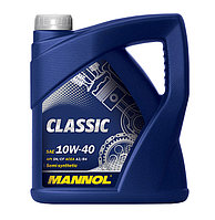 Моторное масло MANNOL Classic 10W40 SN/CF 4L