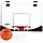 Баскетбольное кольцо «Мини», размер щита 58,42 х 40,64 см, фото 2