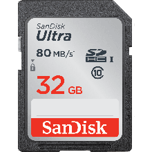 SanDisk Ultra SDHC UHC-I 32 Gb. Class 10 флеш карта формат SDHC