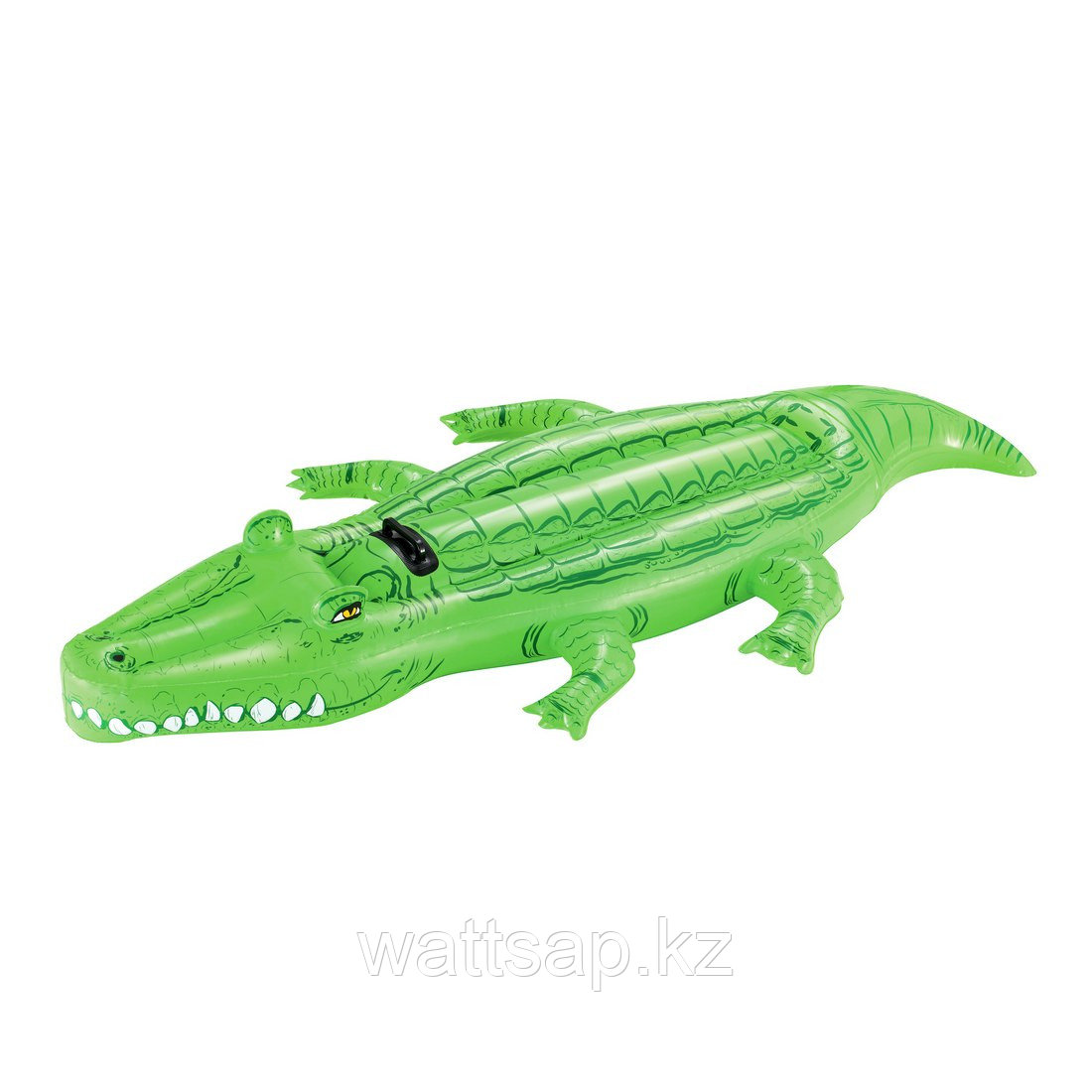 Игрушка для плавания, BESTWAY, 41011, Крокодил, 203х117 см,  Винил, Зелёный, Цветная коробка