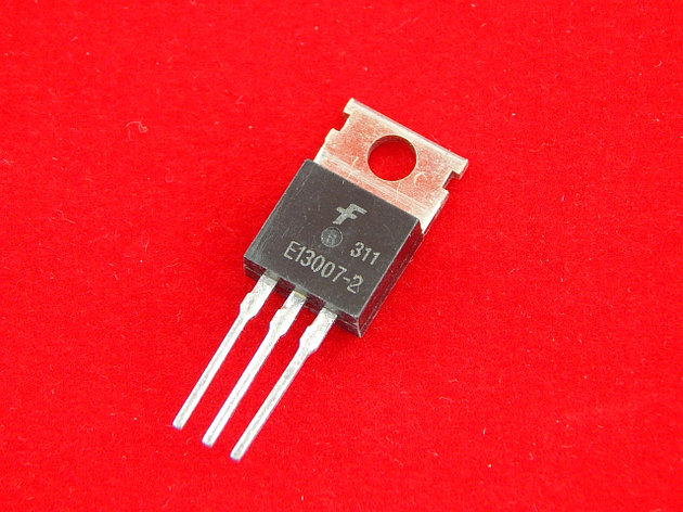 (MJE13007), (ST13007) Транзистор NPN 400В 8А 80Вт, фото 2