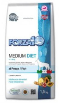 Сухой корм для собак средних пород Forza10 Medium Diet Pesce (рыба)
