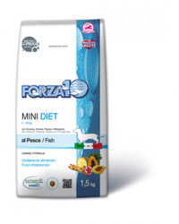 Сухой корм для собак мелких пород Forza10 Mini Diet Pesce (рыба)