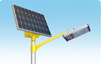 Светодиодный светильник на солнечной электростанции - фото 1 - id-p27670378