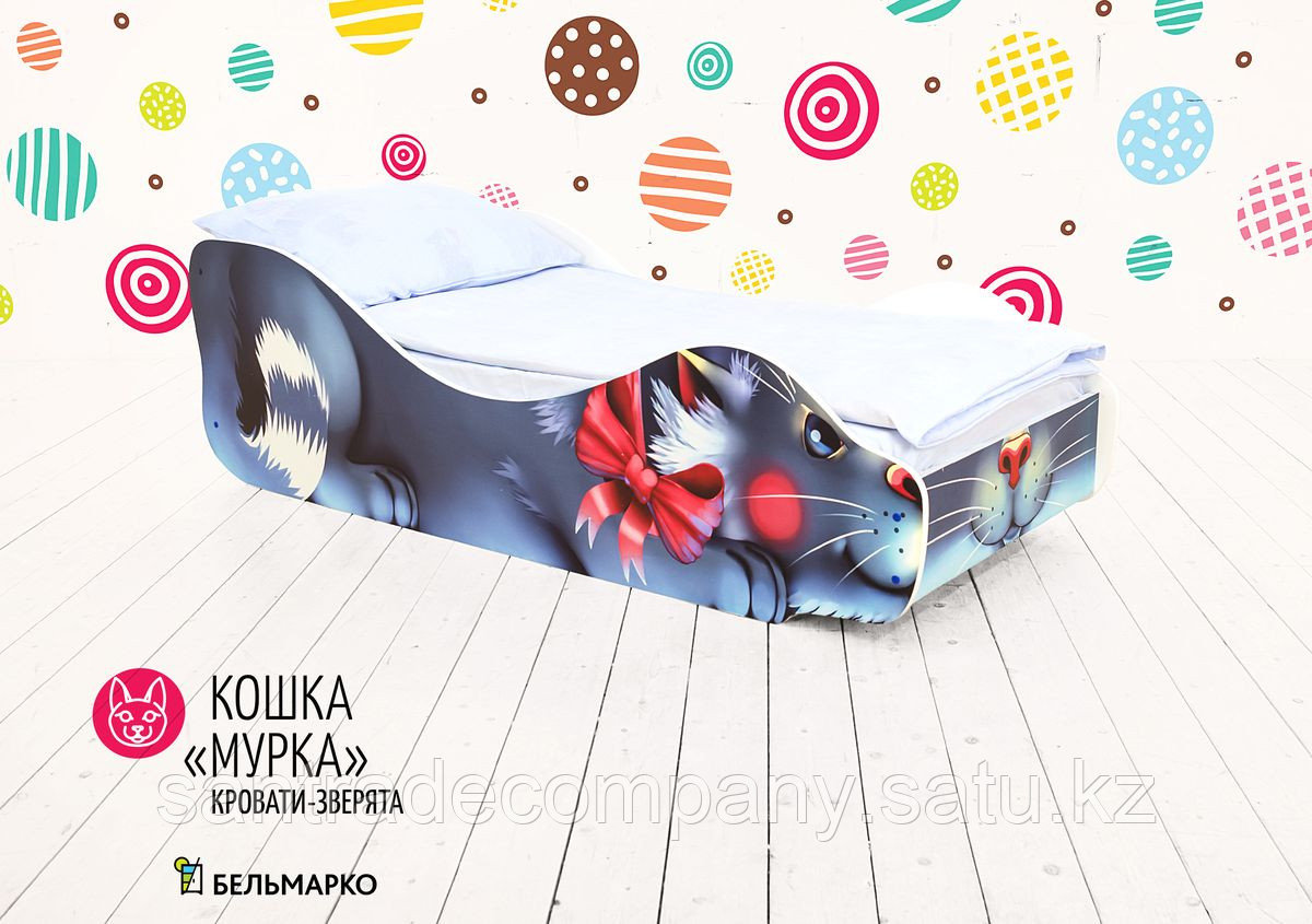 Детская кровать «Кошка - Мурка»