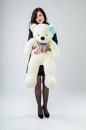 Мишка белый, 100 см