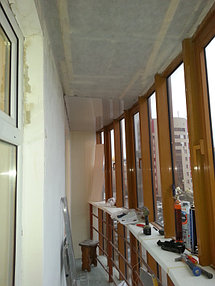 Обшивка и утепление балкона в ЖК 7 бочек 4